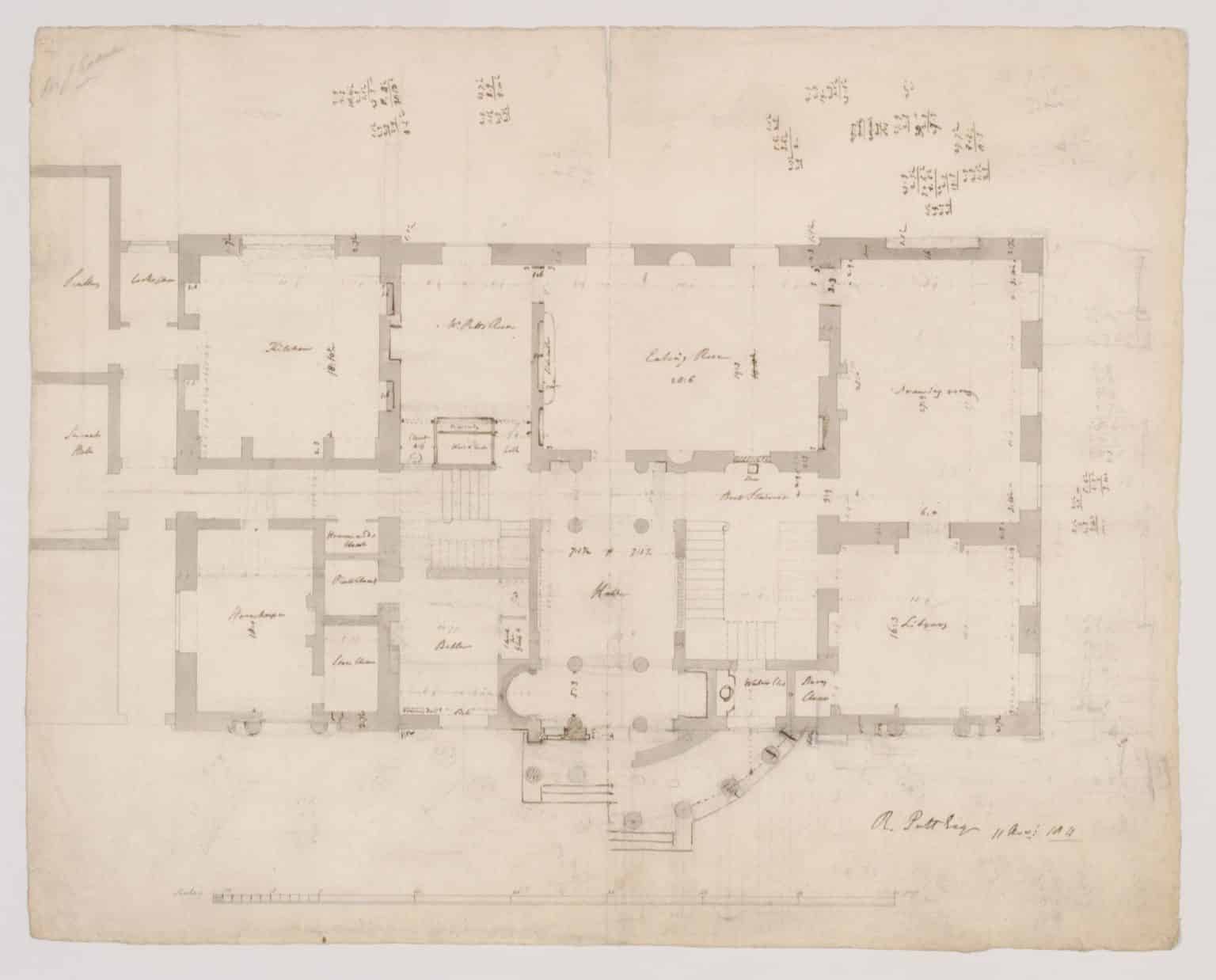 Soane’s Designs for Combe House, Continued – Drawing Matter