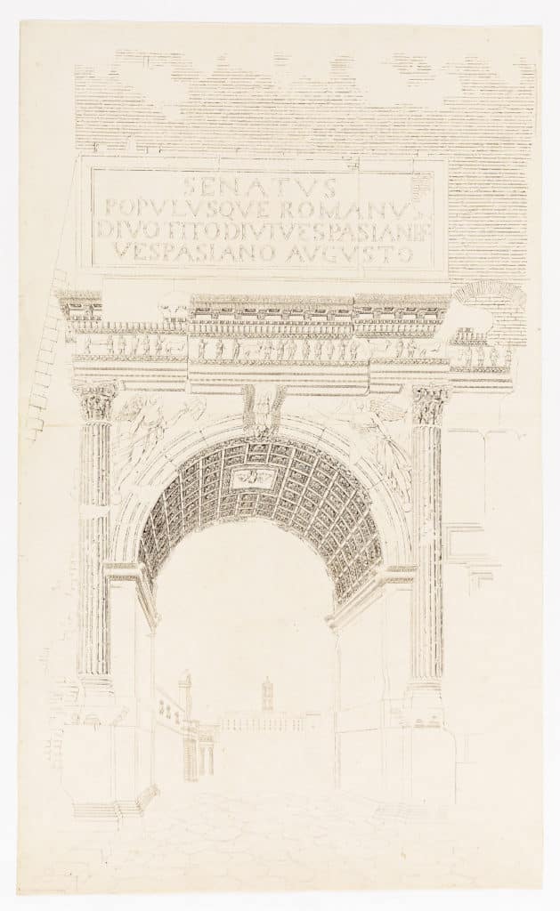 Ducros: Arch of Titus – Drawing Matter
