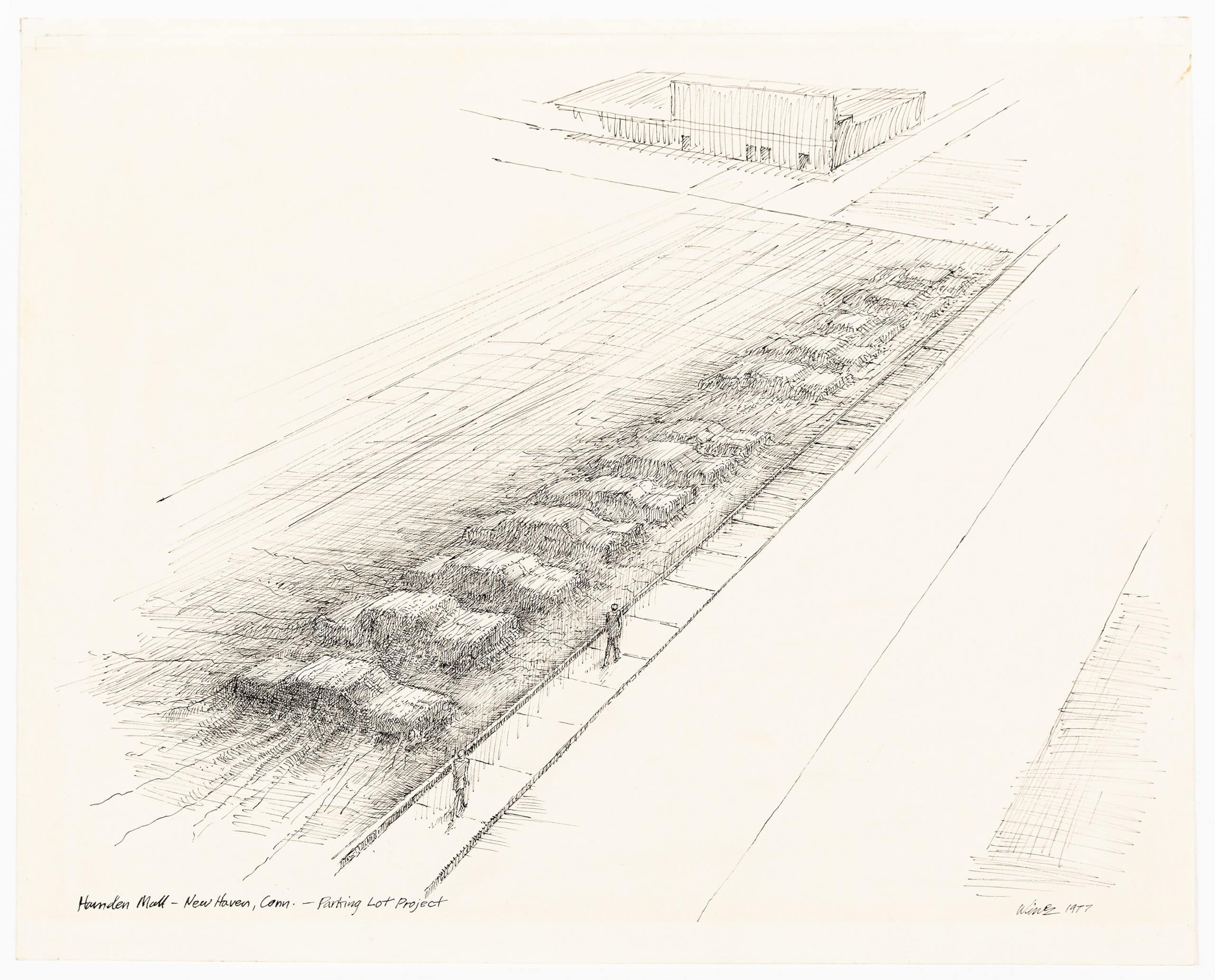 McArthur Glen Designer Outlet  Sketch made in car park  그림 자동차