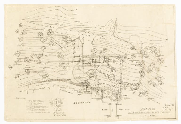 frank lloyd wright falling trees drawings - Sprague Soraiderand