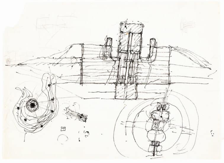 Walter Pichler: 20 Sketches from the Archives – Drawing Matter