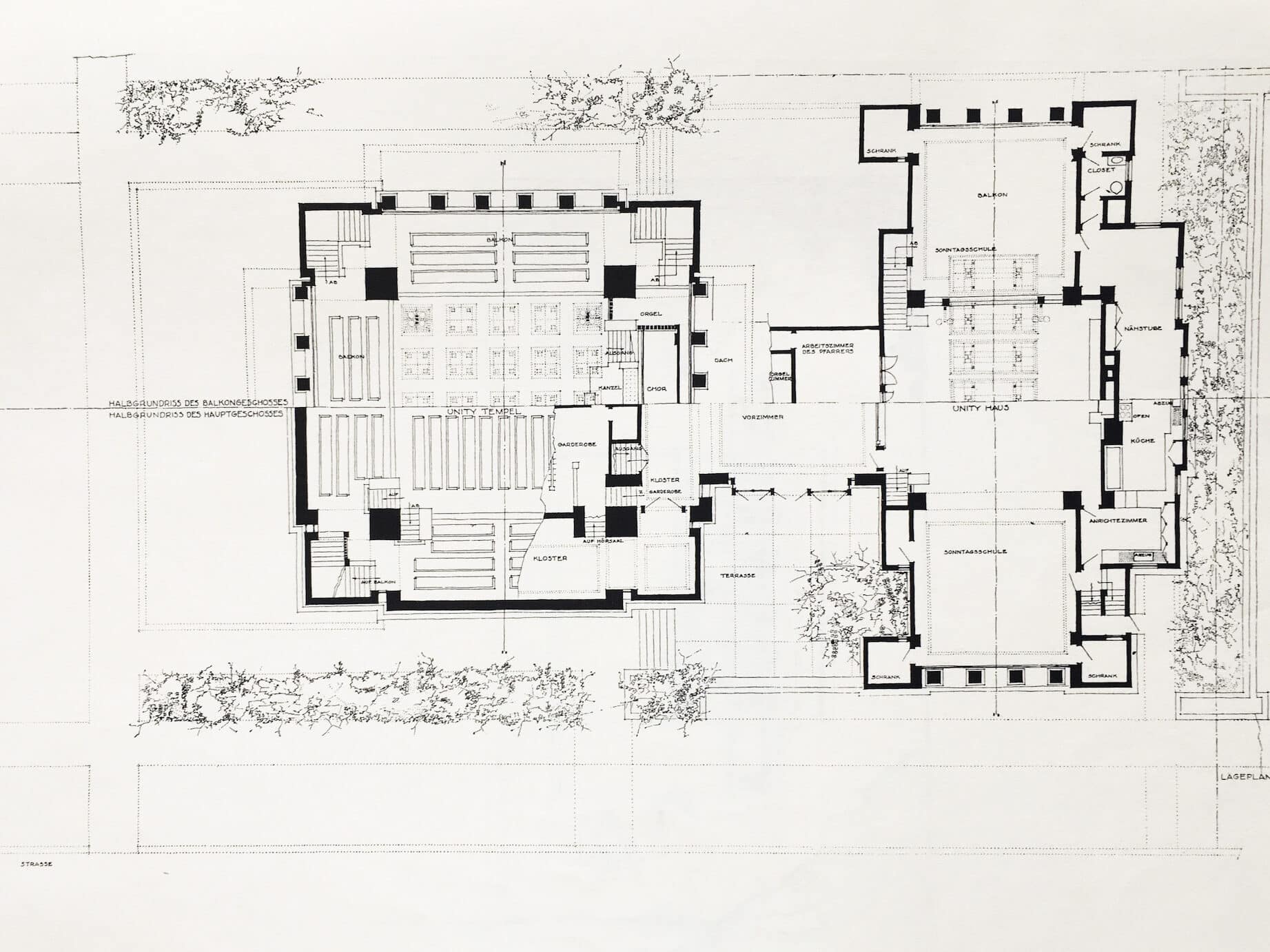 Frank Lloyd Wrights Unity Temple  Model Landmarks
