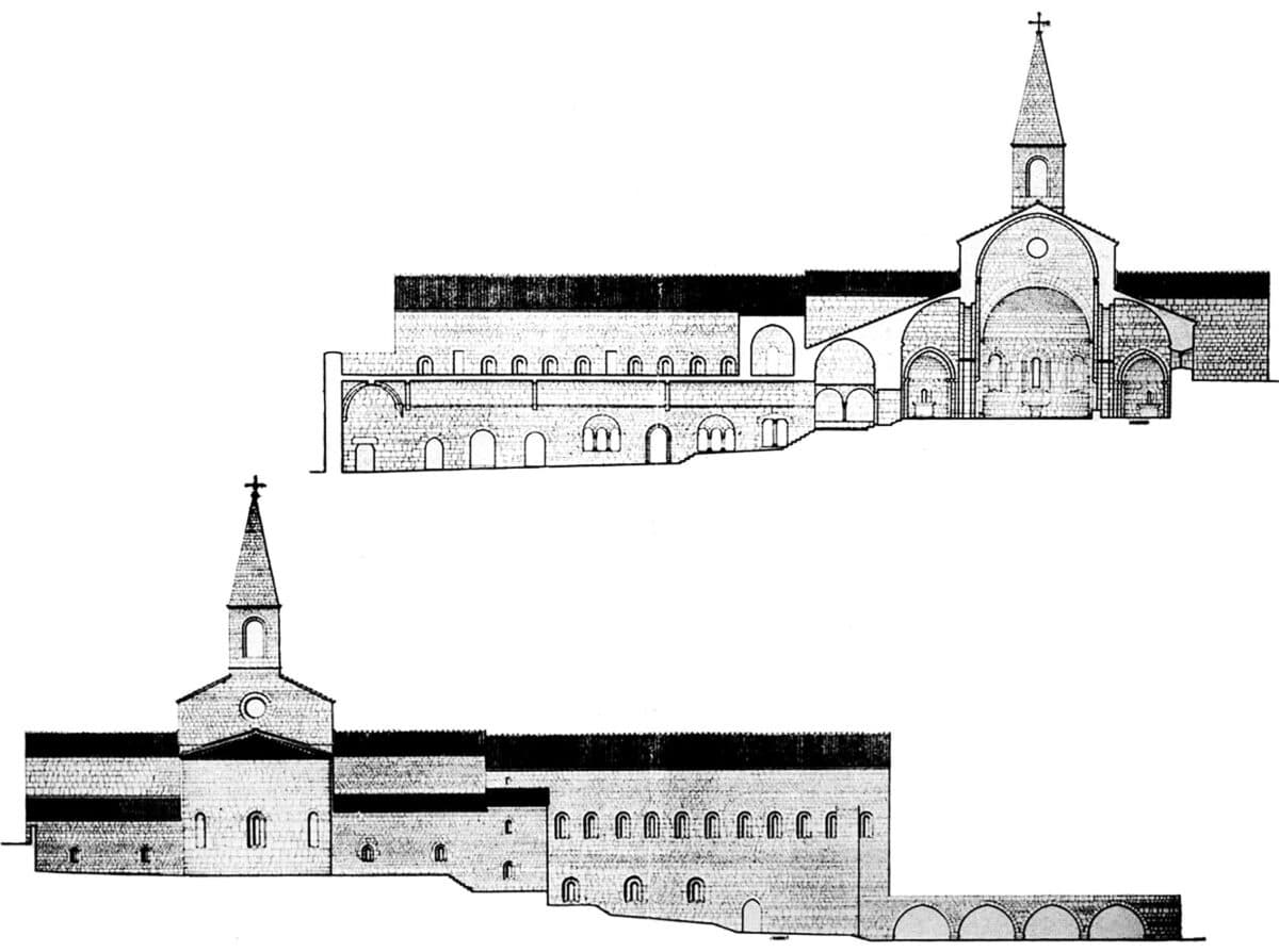 Fernand Pouillon s Survey of the Abbey of Le Thoronet Drawing Matter