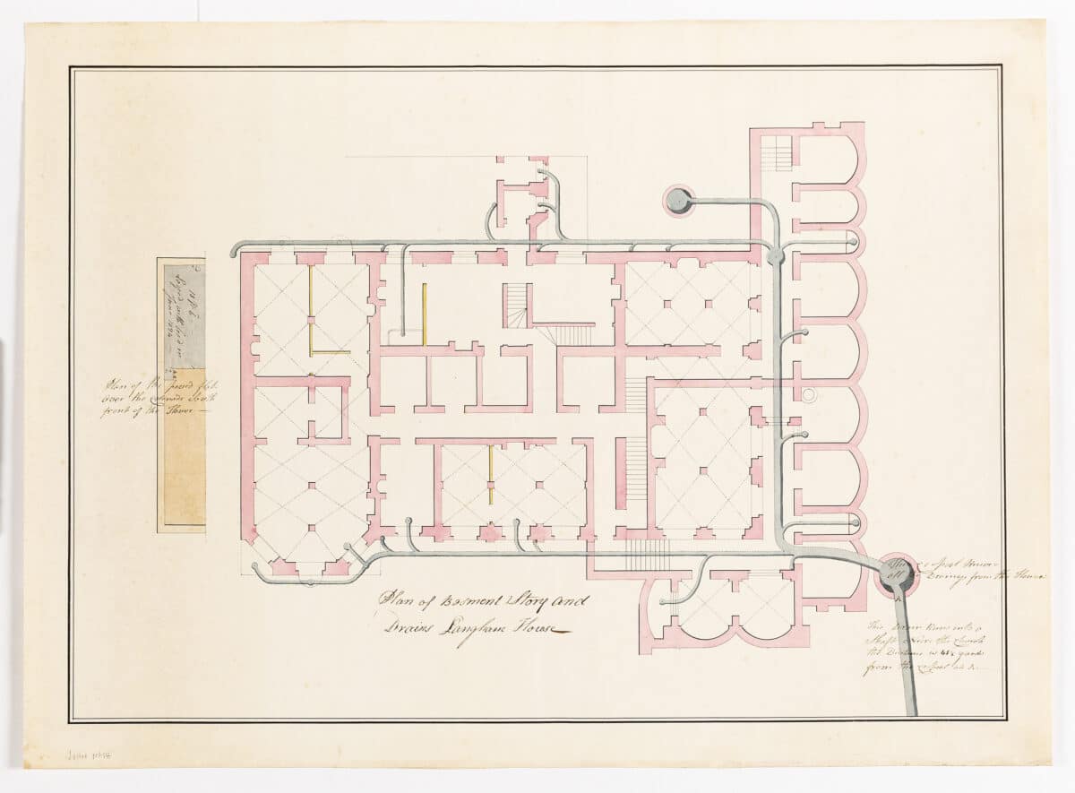 John Nash: Designs for Langham House, ca. 1812–1816 – Drawing Matter