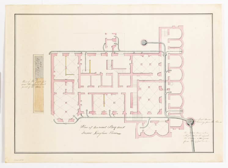 John Nash: Designs For Langham House, Ca. 1812–1816 – Drawing Matter