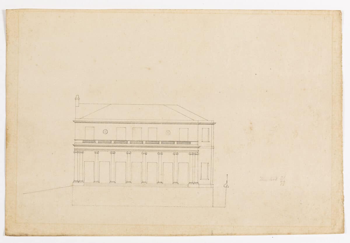 John Nash: Designs for Langham House, ca. 1812–1816 – Drawing Matter