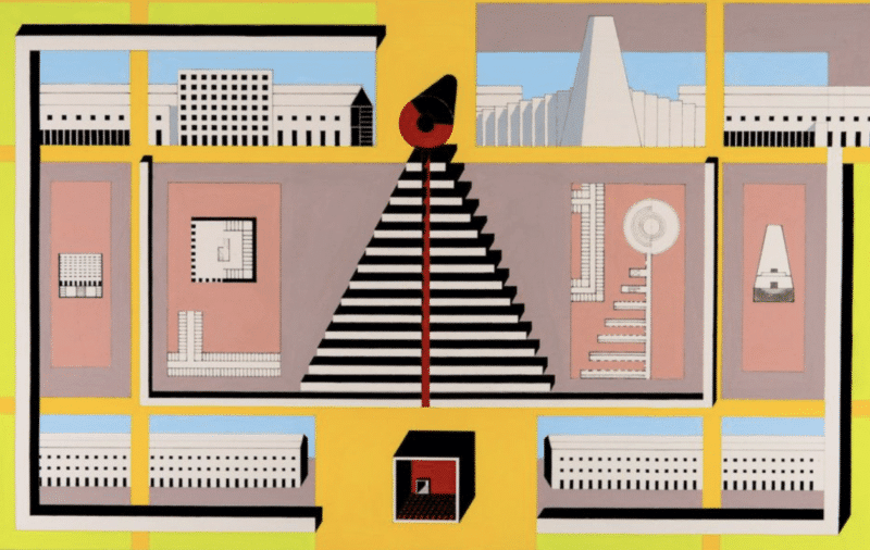 洋書 Aldo Rossi: Drawings and Paintings Aldo Rossi : Drawings and Paintings 1981-1991 (1996