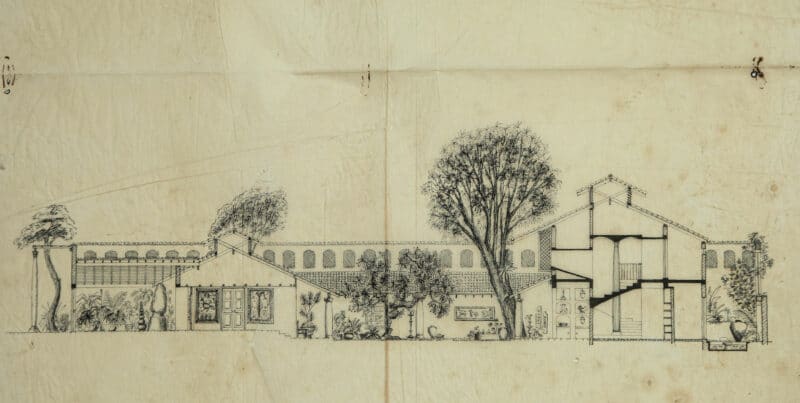 Geoffrey Bawa: Drawing from the Archives (2023) — Review – Drawing